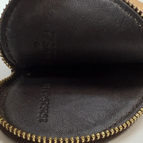 Gucci Brown Monogram Heart Charm - Picture 4 of 4